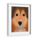 Perro Pastor Shetland Perro Grande - Fab Funky | Cuadro decorativo de Canvas Lab