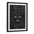 Calavera Negra C.Pixley - Carlos Pixley | Cuadro decorativo de Canvas Lab