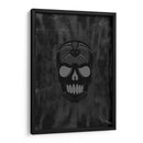 Calavera Negra C.Pixley - Carlos Pixley | Cuadro decorativo de Canvas Lab