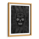 Calavera Negra C.Pixley - Carlos Pixley | Cuadro decorativo de Canvas Lab