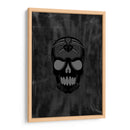 Calavera Negra C.Pixley - Carlos Pixley | Cuadro decorativo de Canvas Lab