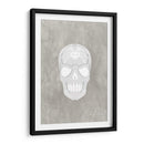 Calavera Blanca C.Pixley - Carlos Pixley | Cuadro decorativo de Canvas Lab