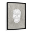 Calavera Blanca C.Pixley - Carlos Pixley | Cuadro decorativo de Canvas Lab