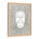 Calavera Blanca C.Pixley - Carlos Pixley | Cuadro decorativo de Canvas Lab