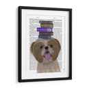 Shih Tsu Y Libros - Fab Funky | Cuadro decorativo de Canvas Lab
