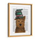 Yorkshire Terrier Y Libros - Fab Funky | Cuadro decorativo de Canvas Lab