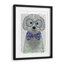 Bichon Frise Con Gafas Y Pajarita. - Fab Funky | Cuadro decorativo de Canvas Lab