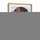 Cockerpoo, Negro, Con Gafas Y Bufanda. - Fab Funky | Cuadro decorativo de Canvas Lab