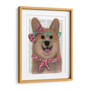 Corgi Con Gafas Y Bufanda. - Fab Funky | Cuadro decorativo de Canvas Lab