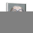 Viejo Perro Pastor Inglés Con Gafas Y Pajarita - Fab Funky | Cuadro decorativo de Canvas Lab