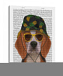 Sombrero De Beagle Y Cubo - Fab Funky | Cuadro decorativo de Canvas Lab