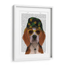 Sombrero De Beagle Y Cubo - Fab Funky | Cuadro decorativo de Canvas Lab