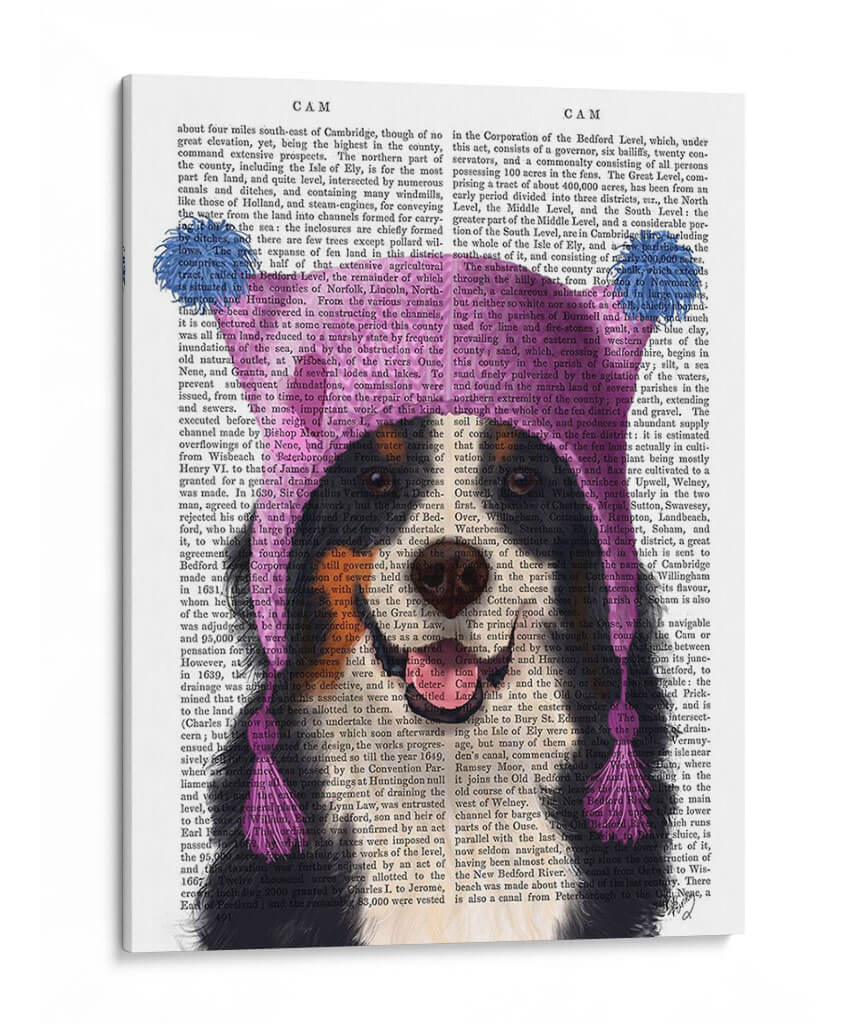 Sombrero Bernés Y Bobo - Fab Funky | Cuadro decorativo de Canvas Lab