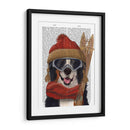 Perro De Esquí Berneo - Fab Funky | Cuadro decorativo de Canvas Lab