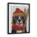Perro De Esquí Berneo - Fab Funky | Cuadro decorativo de Canvas Lab