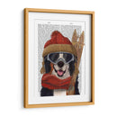Perro De Esquí Berneo - Fab Funky | Cuadro decorativo de Canvas Lab