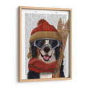 Perro De Esquí Berneo - Fab Funky | Cuadro decorativo de Canvas Lab