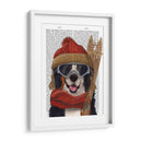 Perro De Esquí Berneo - Fab Funky | Cuadro decorativo de Canvas Lab
