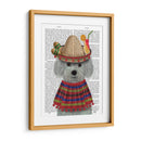 Bichon Frise En Traje Mexicano - Fab Funky | Cuadro decorativo de Canvas Lab