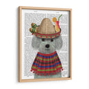 Bichon Frise En Traje Mexicano - Fab Funky | Cuadro decorativo de Canvas Lab