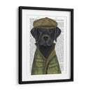 Perro De Campo Labrador Negro - Fab Funky | Cuadro decorativo de Canvas Lab