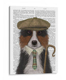 Border Collie Shepherd - Fab Funky | Cuadro decorativo de Canvas Lab