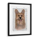 Corgi Walkies - Fab Funky | Cuadro decorativo de Canvas Lab