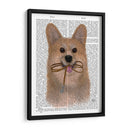 Corgi Walkies - Fab Funky | Cuadro decorativo de Canvas Lab