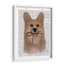 Corgi Walkies - Fab Funky | Cuadro decorativo de Canvas Lab