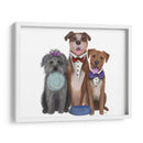 Cena De Perros, Mutts - Fab Funky | Cuadro decorativo de Canvas Lab