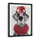 Great Dane Strawberry Fool - Fab Funky | Cuadro decorativo de Canvas Lab