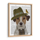 Jack Russell Bird Watcher - Fab Funky | Cuadro decorativo de Canvas Lab