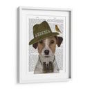 Jack Russell Bird Watcher - Fab Funky | Cuadro decorativo de Canvas Lab