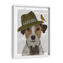 Jack Russell Bird Watcher - Fab Funky | Cuadro decorativo de Canvas Lab