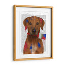 Pintor Rhodesian Ridgeback - Fab Funky | Cuadro decorativo de Canvas Lab