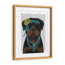 Rottweiler Flapper - Fab Funky | Cuadro decorativo de Canvas Lab