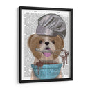Shih Tzu Baker - Fab Funky | Cuadro decorativo de Canvas Lab