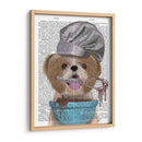 Shih Tzu Baker - Fab Funky | Cuadro decorativo de Canvas Lab