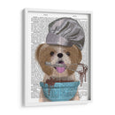 Shih Tzu Baker - Fab Funky | Cuadro decorativo de Canvas Lab