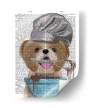 Shih Tzu Baker - Fab Funky | Cuadro decorativo de Canvas Lab