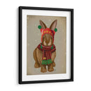 Conejito Y Sombrero De Bobo - Fab Funky | Cuadro decorativo de Canvas Lab