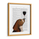 Perro Au Vin, Basset Hound - Fab Funky | Cuadro decorativo de Canvas Lab