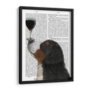 Perro Au Vin, Bernés - Fab Funky | Cuadro decorativo de Canvas Lab