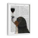 Perro Au Vin, Bernés - Fab Funky | Cuadro decorativo de Canvas Lab
