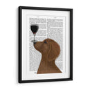 Perro Au Vin, Dachshund Oro - Fab Funky | Cuadro decorativo de Canvas Lab