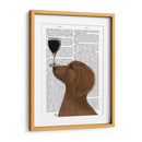 Perro Au Vin, Dachshund Oro - Fab Funky | Cuadro decorativo de Canvas Lab