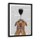Perro Au Vin, Pit Bull - Fab Funky | Cuadro decorativo de Canvas Lab