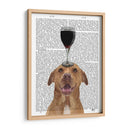 Perro Au Vin, Pit Bull - Fab Funky | Cuadro decorativo de Canvas Lab