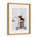 Scooter De Basset Hound - Fab Funky | Cuadro decorativo de Canvas Lab