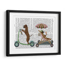 Scooter Boxeador - Fab Funky | Cuadro decorativo de Canvas Lab